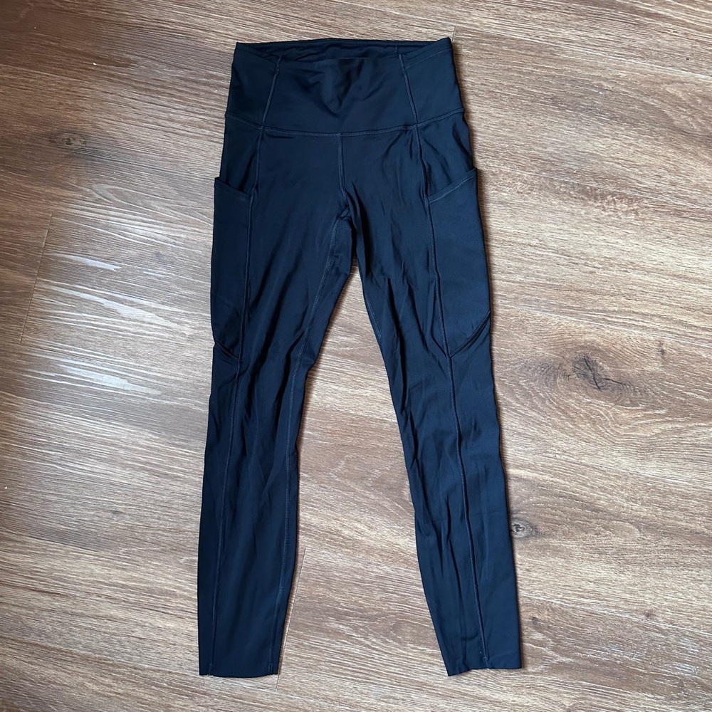 Lululemon Fast and Free High-Rise 7/8 Tights Leggings w/ Pockets